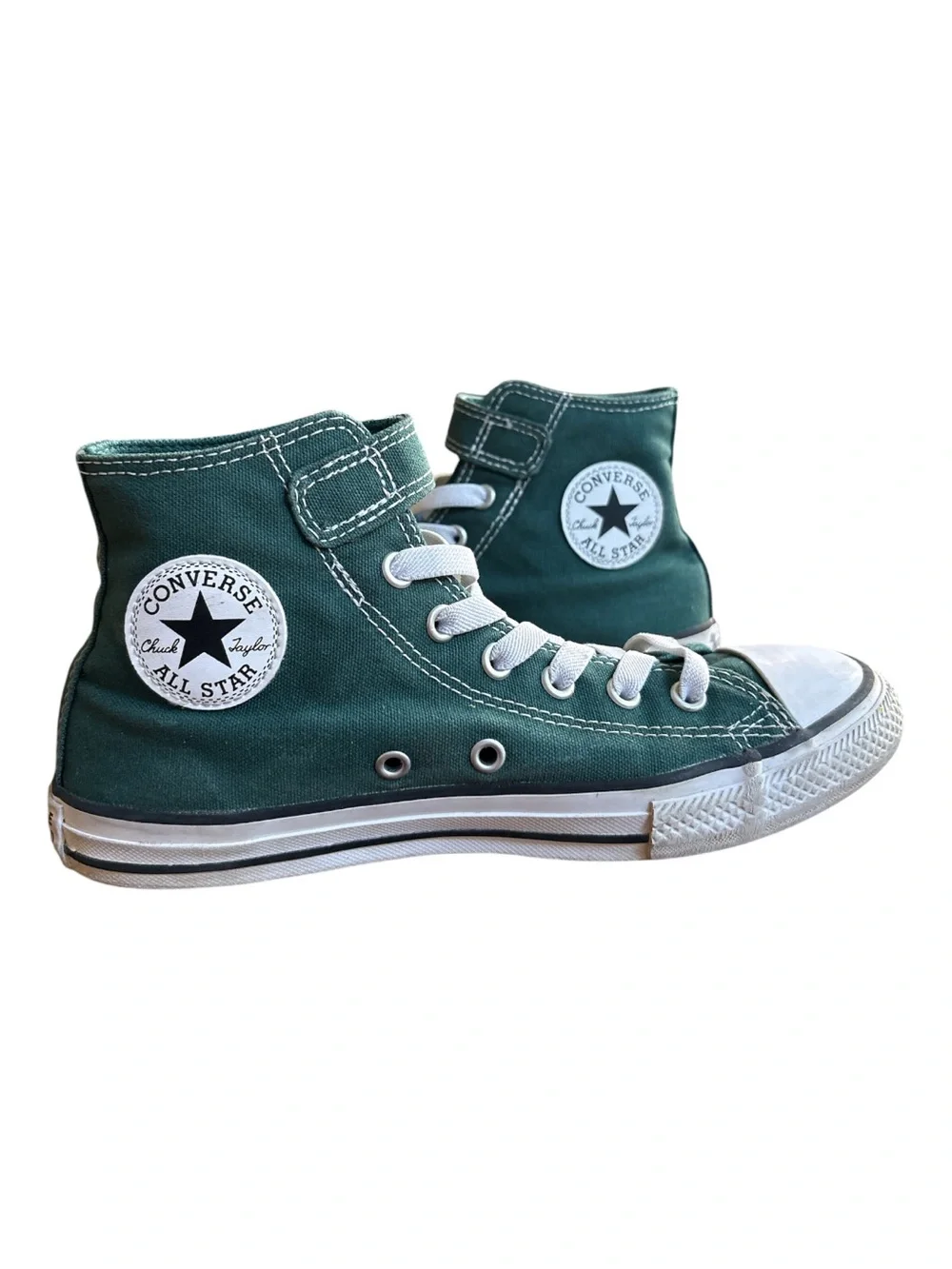 CONVERSE YOUTH BOYS CHUCK TAYLOR ALL STAR EASY ON HIGH TOPS SNEAKERS SZ 3